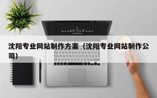 鸡西沈阳专业网站制作方案（沈阳专业网站制作公司）